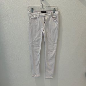 Worn once, white skinny jeans, size 3